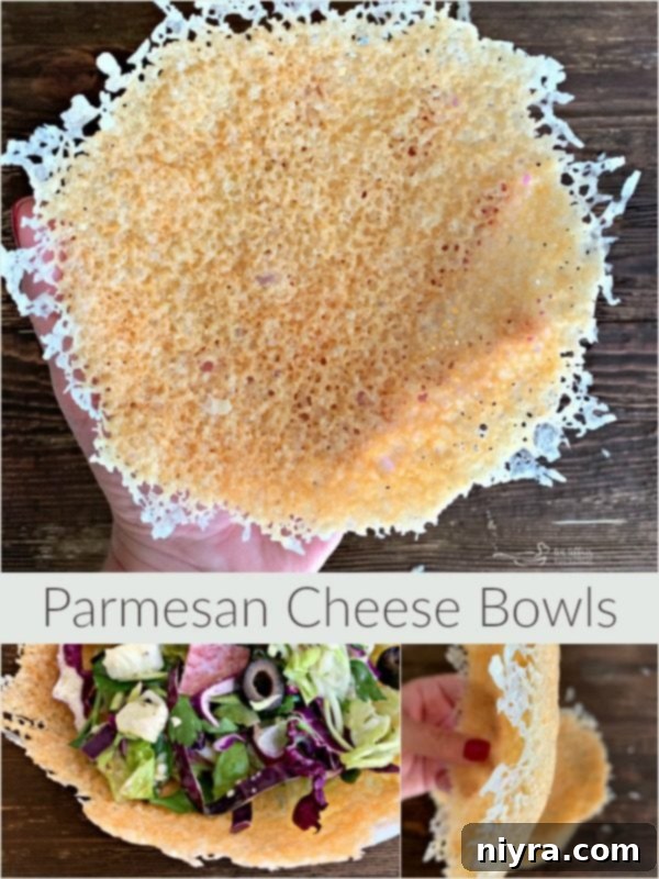 Parmesan Cheese Bowls by An Affair from the Heart brand