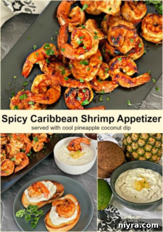 Spicy Caribbean Shrimp Appetizer by An Affair from the Heart