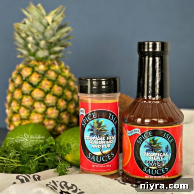 Spice Isle Tropical Heat Seasoning Sauce and Rub