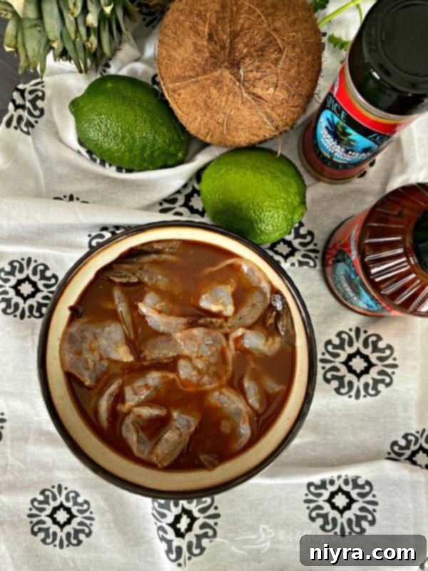 Spicy Caribbean Shrimp Appetizer Marinade