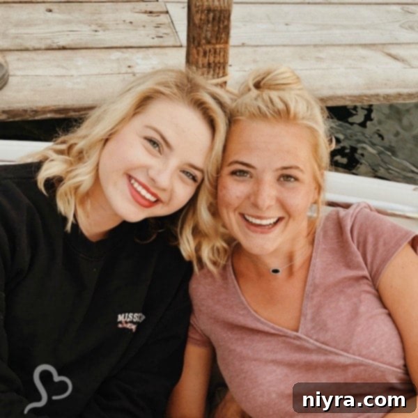 Photo of Josie and Maizie, smiling