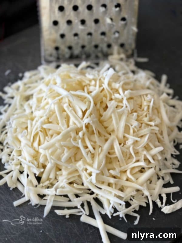 Spicy Tater Tot Casserole with Sausage & Mushrooms cheese