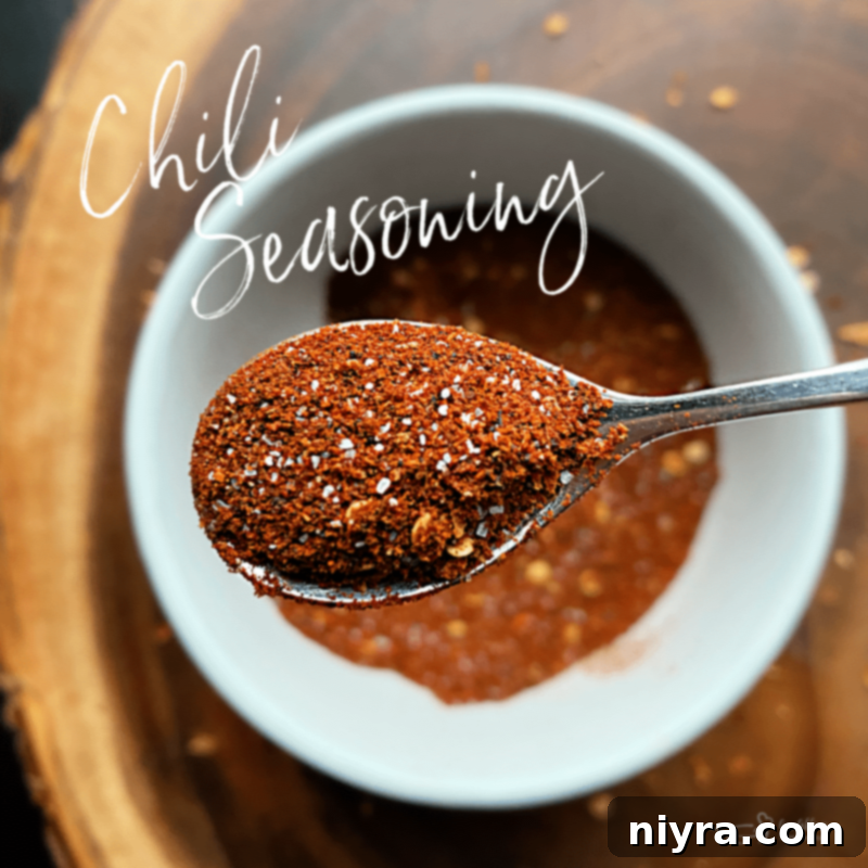 Homemade Chili Seasoning
