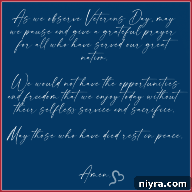 Thank you to Veterans Day graphic