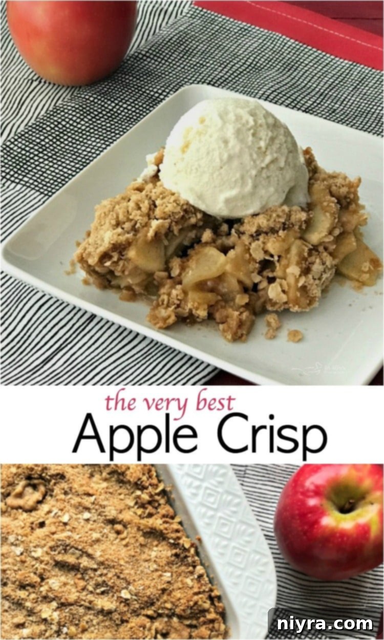 Delicious Apple Crisp - An Affair from the Heart's Best Recipe