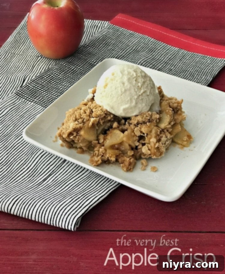 The Best Apple Crisp, a Classic Fall Dessert
