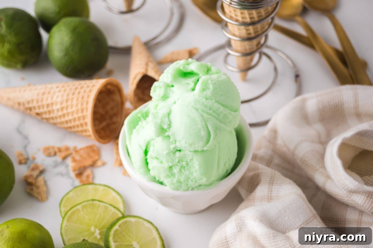 Homemade Baskin Robbins Daiquiri Ice 11 Pinterest graphic for Baskin Robbins Daiquiri Ice recipe