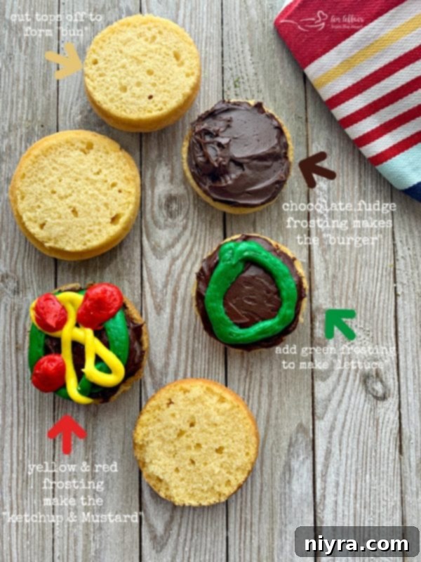 Cupcakes baked and ready for assembly