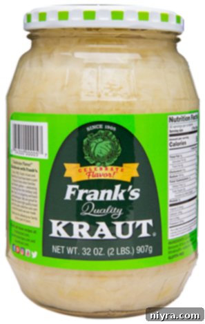 Frank's Kraut 32oz jar