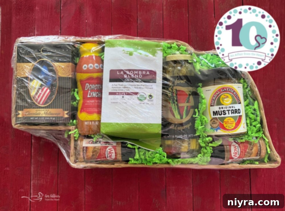 Swiss Mushroom Runza Bake 13 Image showcasing 'Grown Nebraska' products, including food items and coffee.