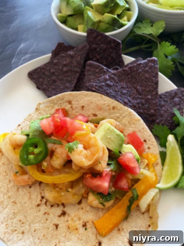 One Pan Shrimp Fajitas with Zesty Cilantro Lime Butter 14 Ready-to-serve Sheet Pan Cilantro Lime Shrimp Fajitas