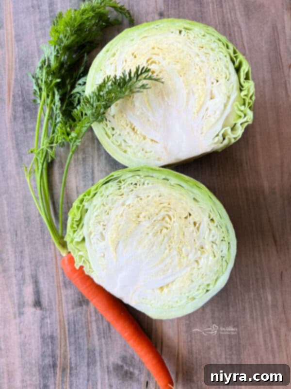 Shredded green cabbage and carrots, the base for KFC coleslaw