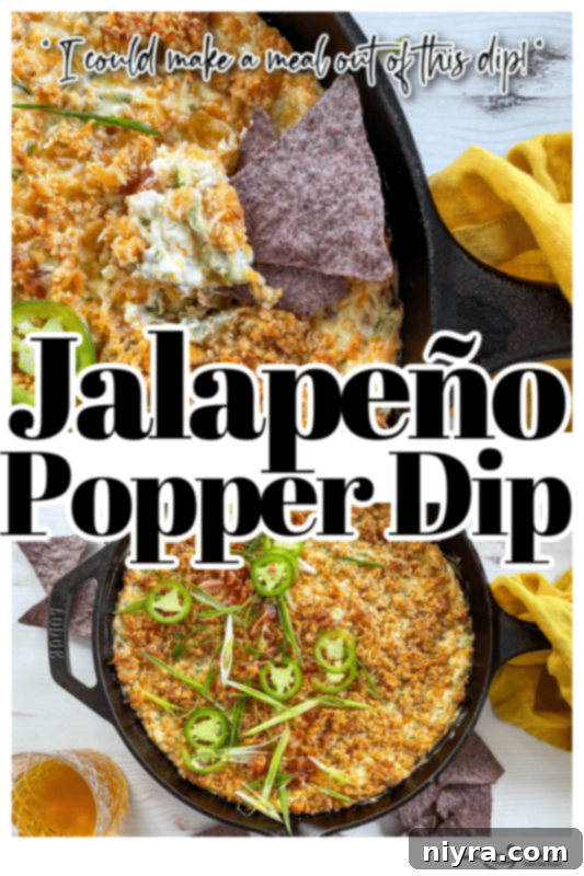 Baked Jalapeño Popper Dip 9 graphic for jalapeño popper dip