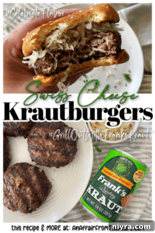 Pin for Swiss Cheese Krautburger Recipe