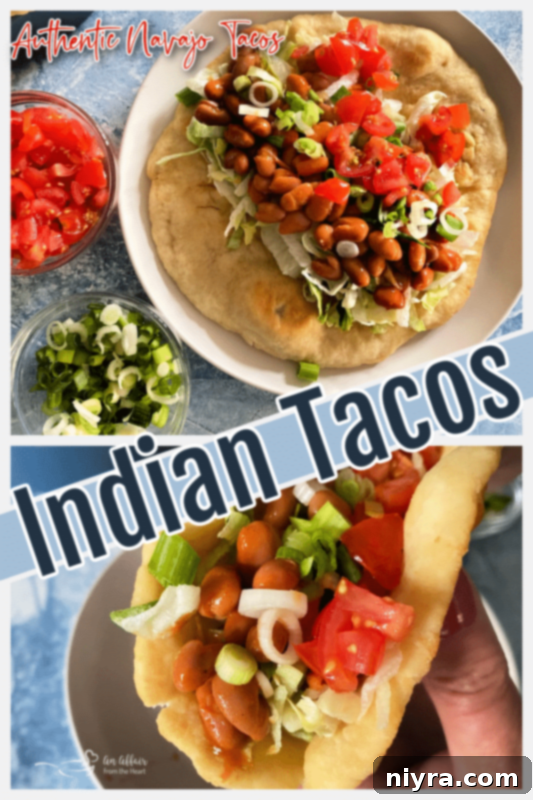 Native American Fry Bread Tacos 11 Indian Tacos in fry bread, close up with hand holding.