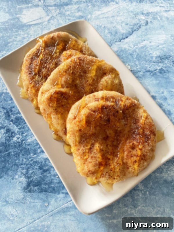 Native American Fry Bread Tacos 12 Close up of a piece of plain Indian Fry Bread