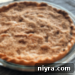 Spiced Peach Pie with Crumb Topping