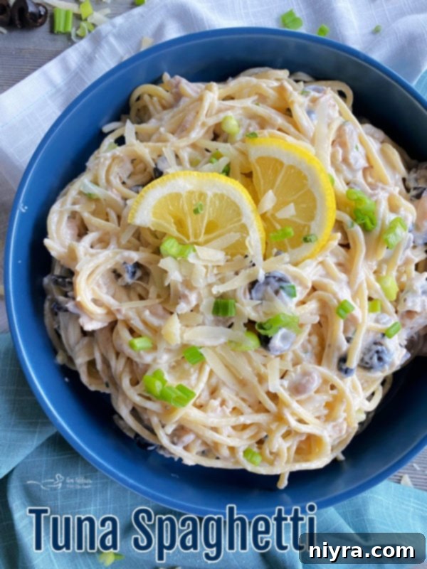 graphic for tuna spaghetti