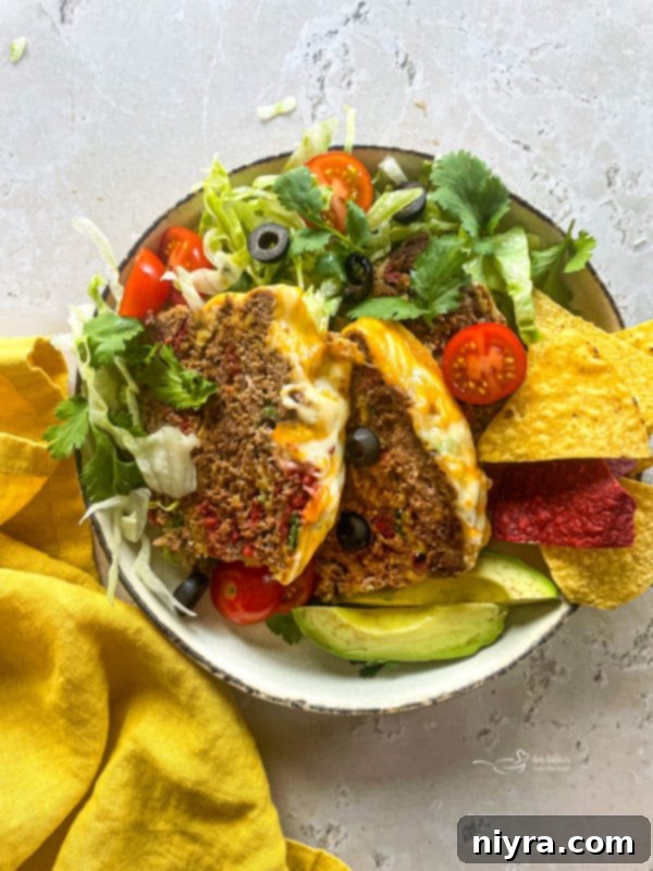 Easy Mexican Taco Meatloaf