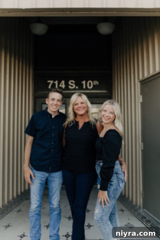 Two children, my 'littles,' smiling for the camera, showing how much they've grown since the recipe was first published.