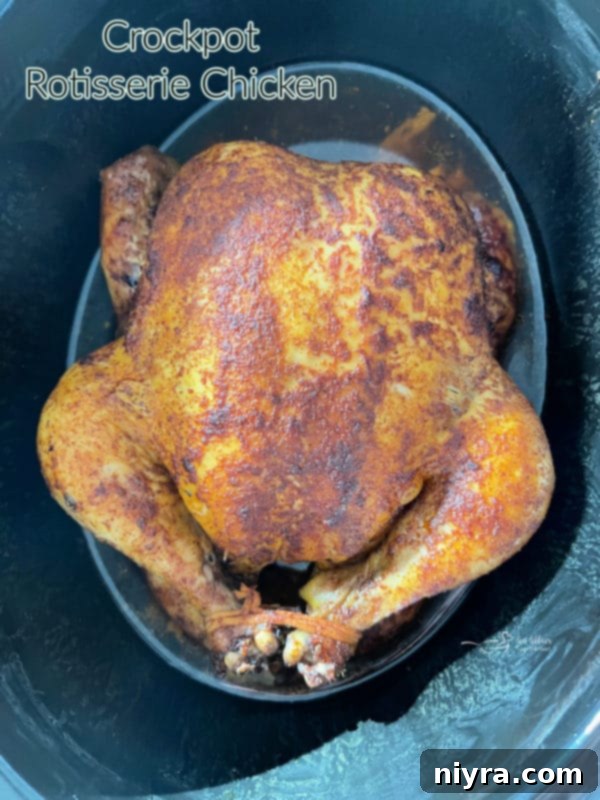 Crockpot Rotisserie Chicken
