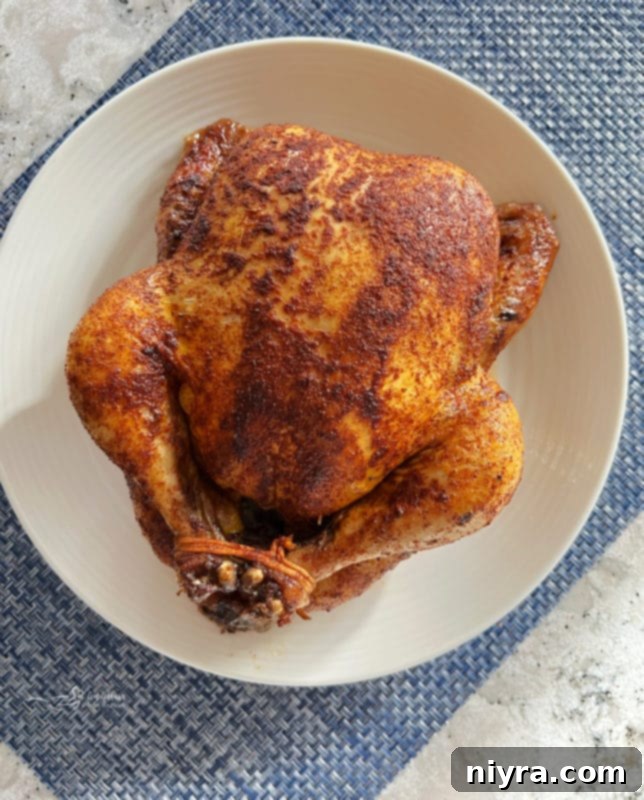 Slow Cooker Rotisserie chicken