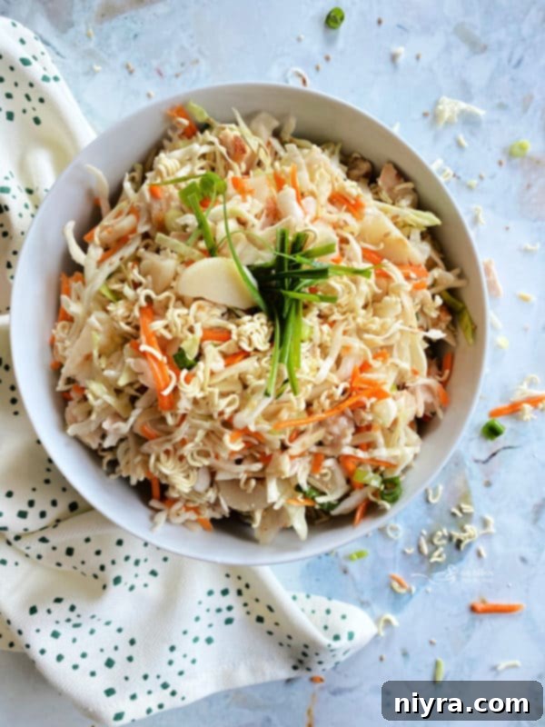 Chinese Chicken Salad, a delicious fusion dish