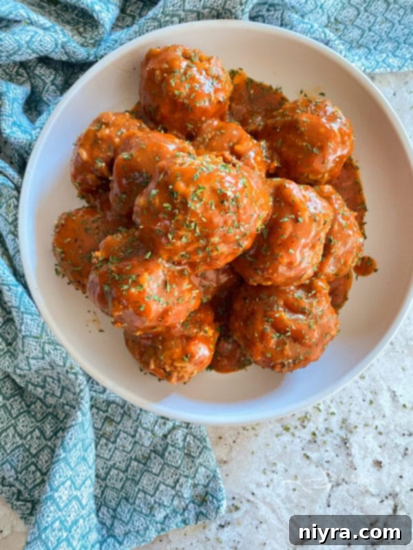 Classic Porcupine Meatballs served in a skillet