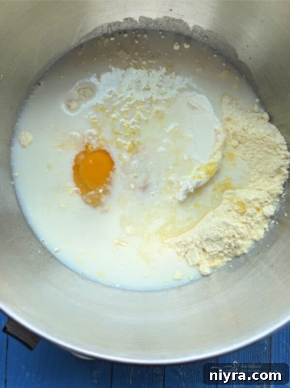 Prep Making the Cake Batter