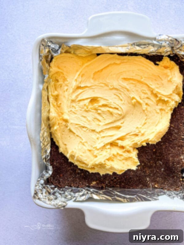 Mixing ingredients for the Nanaimo Bar custard filling