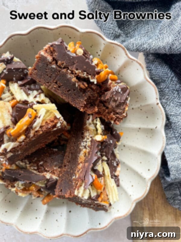 Sweet and Salty Brownies