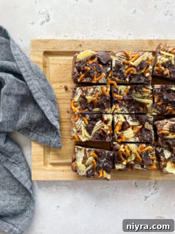 Sweet and Salty Brownies