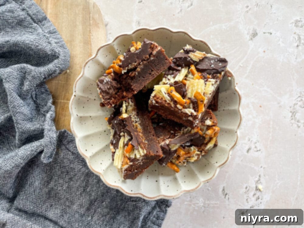 Sweet and Salty Brownies