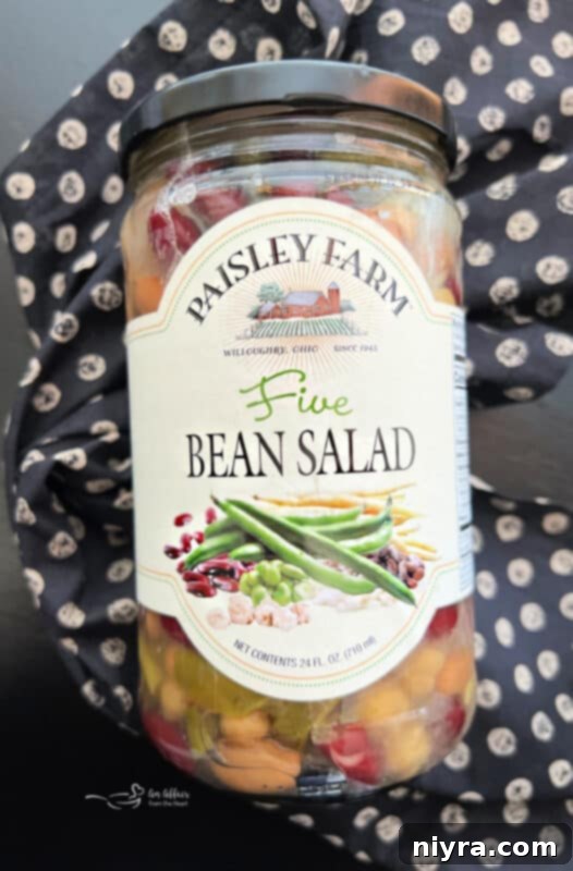 Paisley Farm Five Bean Salad jar