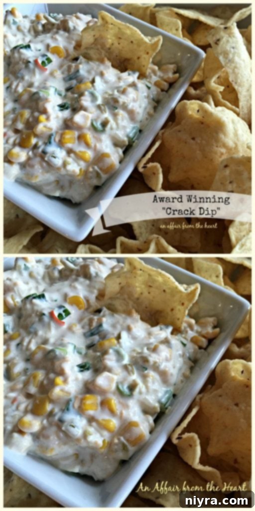 Champion's Irresistible Dip 3 A vibrant collage showcasing the Award-Winning Crack Dip ingredients and final presentation.