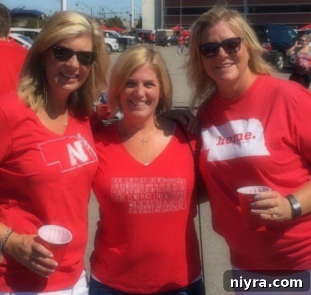 Subzero Vodka Bliss 4 Friends enjoying a Husker game