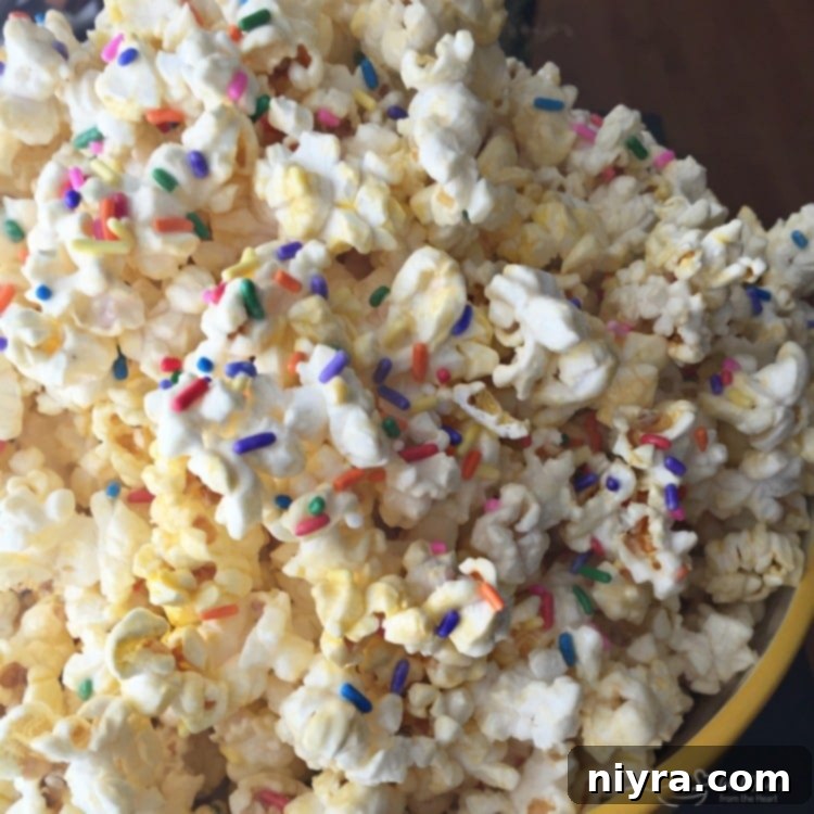 Delicious Candy Coated Pop Corn, AKA Crack Corn