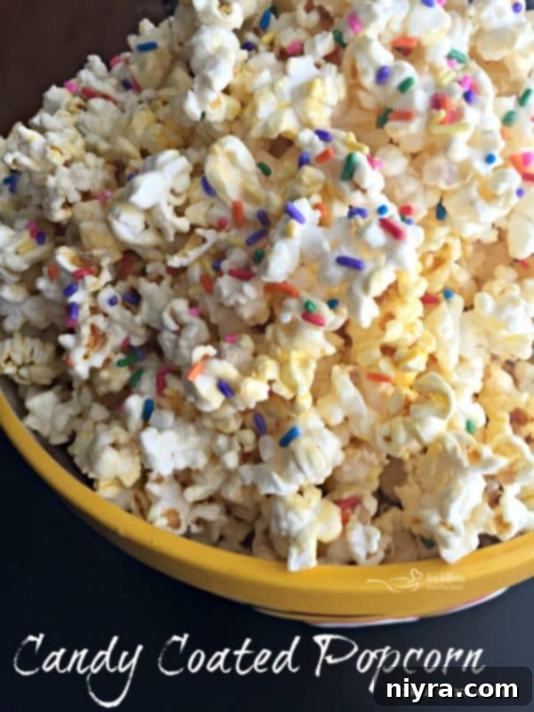 The Best Candy Coated Popcorn, AKA Crack Corn