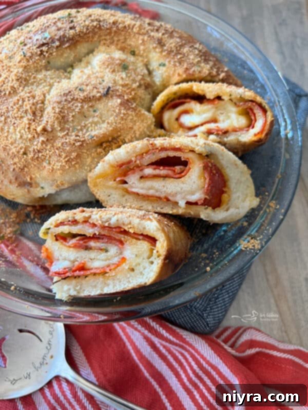 Delicious Pepperoni Pizza Bread