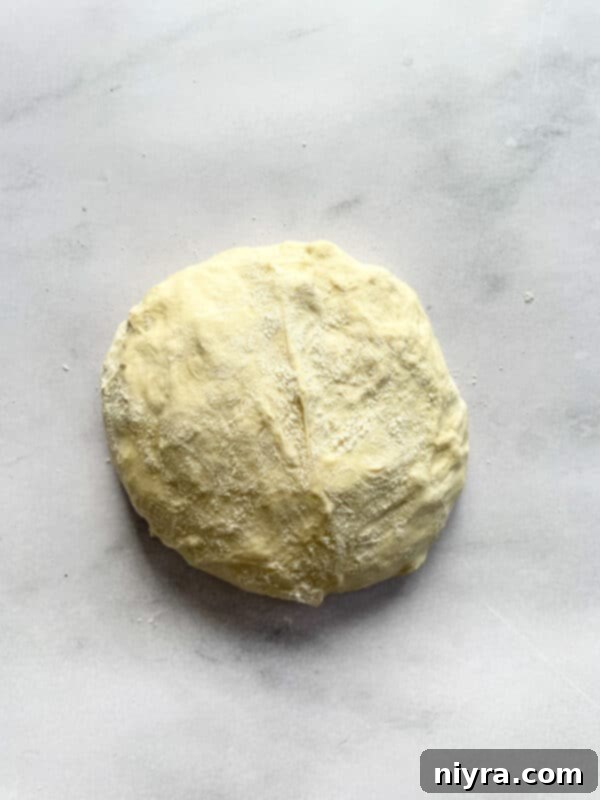 Dough resting covered in a bowl after the initial flour and water mix.