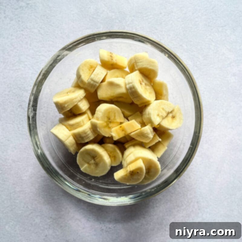 Warm Banana Bliss Bites 15 More baked banana fritters, close up.