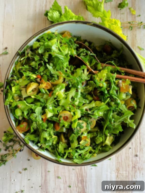 Bright Mediterranean Celery Olive Salad 5 Ingredients for Mediterranean Celery Salad laid out, including fresh celery, olives, dried apricots, and dates.