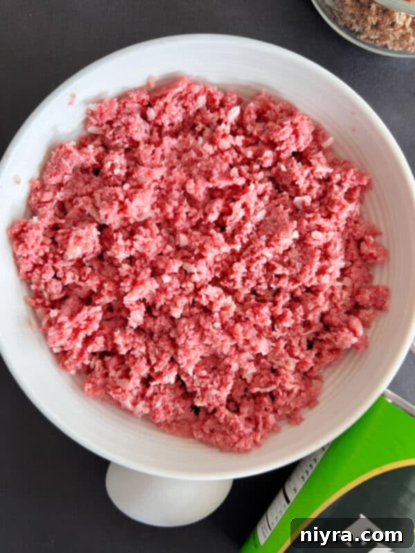 Rye breadcrumbs being made in a food processor