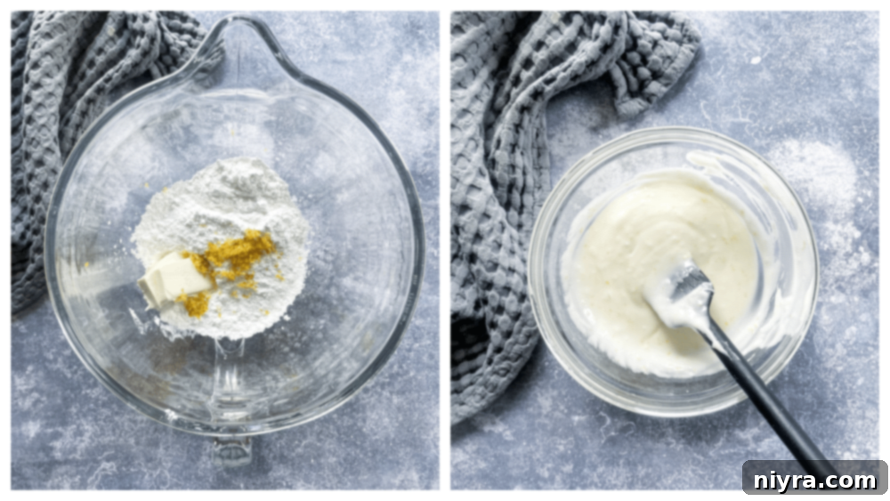 Baked donuts cooling on a wire rack.
