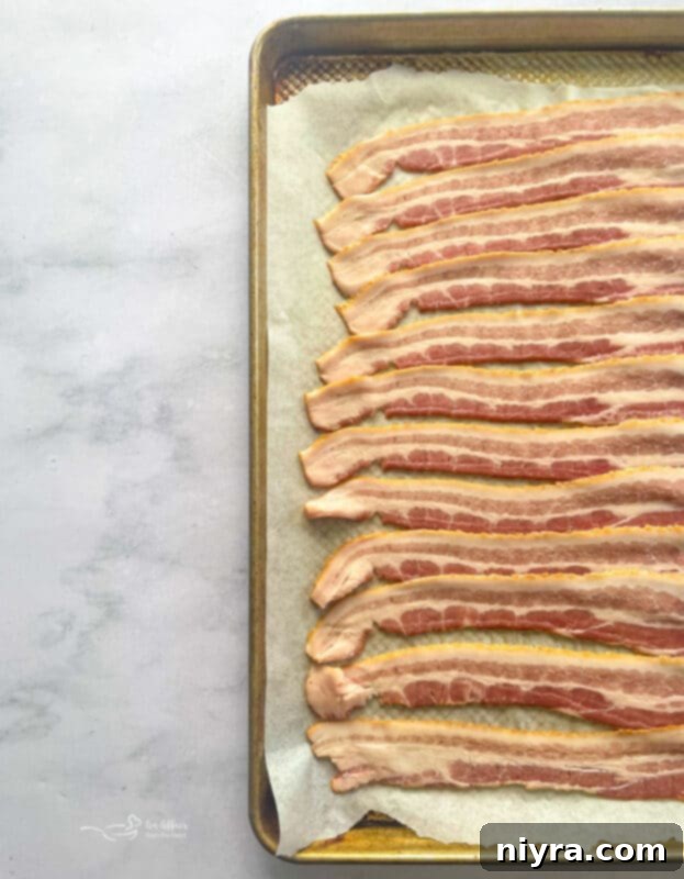 Classic BLT Pasta Salad 5 Frying the Bacon for BLT Pasta Salad