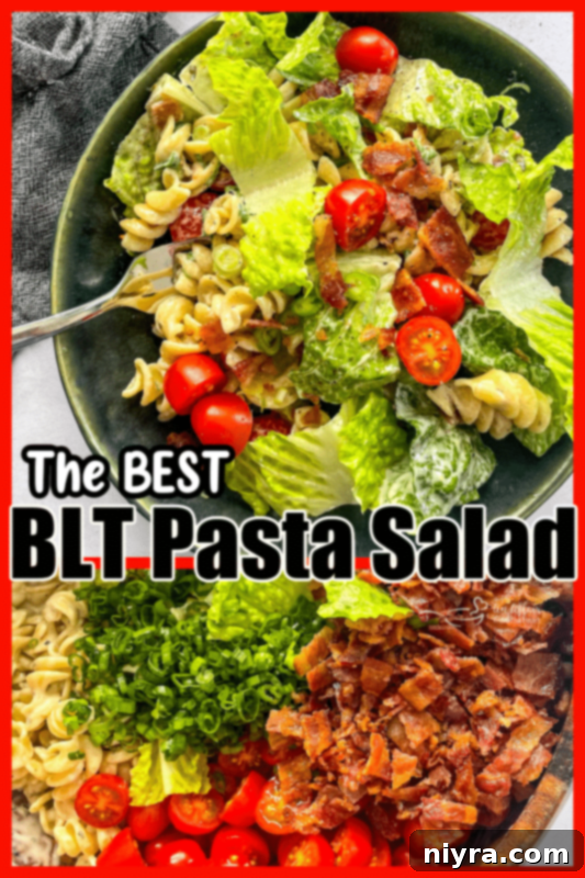 Classic BLT Pasta Salad 9 BLT Pasta Salad Ready to Serve