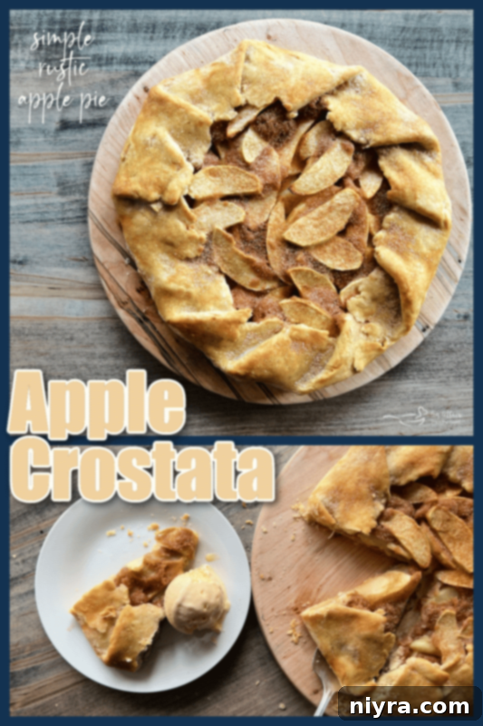 Rustic Apple Tart 12 Rustic Apple Crostata with a warm, inviting glow