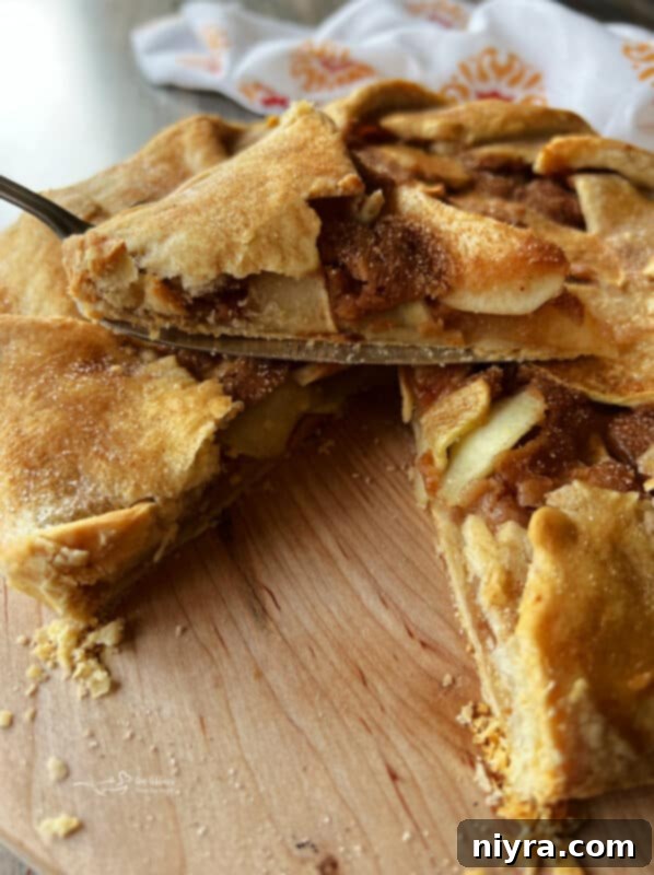 Rustic Apple Tart 4 Preparing apples for crostata, sliced and ready