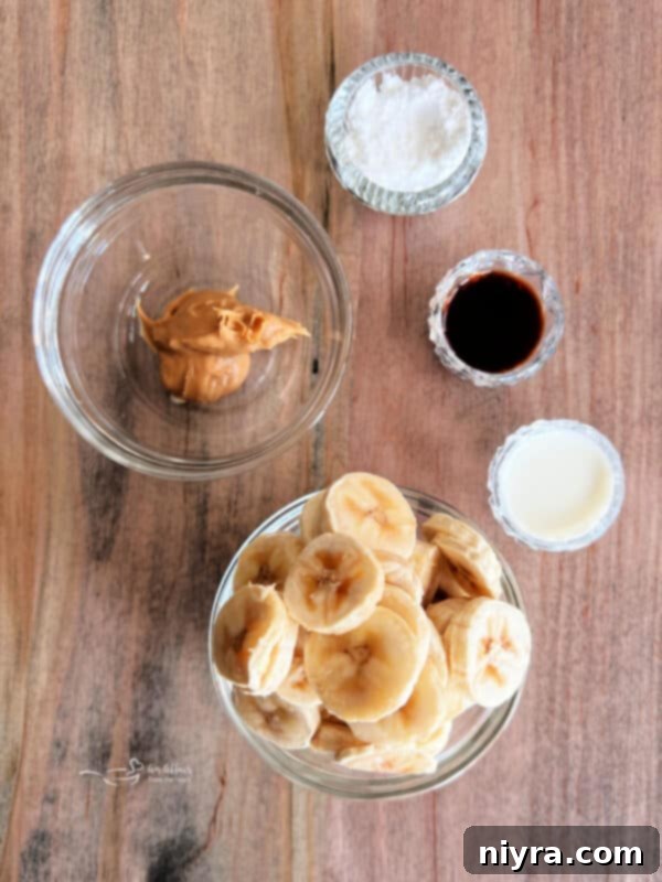 A second image of Peanut Butter Banana Nice Cream, showcasing its creamy texture.