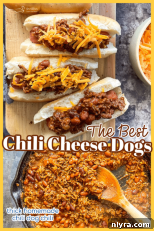 Finished Chili Cheese Dog